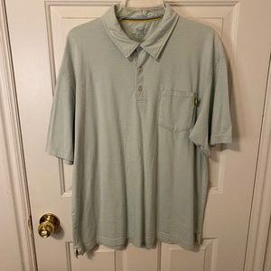 Marsh Wear Green Striped Polo - XL